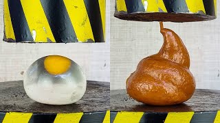 TOP 100 ITEMS 2023 UNDER HYDRAULIC PRESS Compilation [upl. by Nivar371]