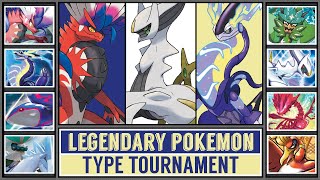 Legendary Pokémon Type Tournament [upl. by Airetak]