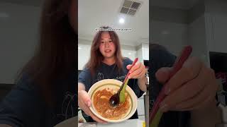 The easiest noodle recipe easyrecipe lazymeals penutbutternoodles [upl. by Sitof664]