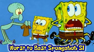 Worst to Best Spongebob Season 1 Episodes all of em [upl. by Namaj12]