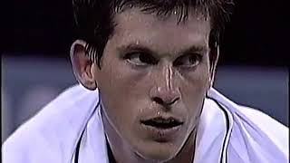 Richard Krajicek vs Tim Henman 2000 US Open R3 Highlights [upl. by Aniarrol]