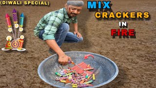 ￼ All Mix Crackers Firetrending firecracker diwali ​⁠​⁠funny MrMayur Hacker [upl. by Akeenahs]