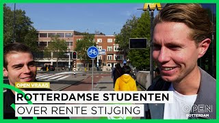 Rotterdammers balen van hoge rente studielening ‘Mijn studieschuld is bijna 100000’  OPEN VRAAG [upl. by Vlada910]