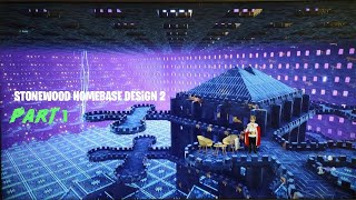 INSANE STONEWOOD HOMEBASE Design Part 1 [upl. by Asinla41]