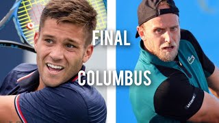 Denis Kudla VS Alexis Galarneau  ATP Challenger Columbus 2023  Final [upl. by Laucsap872]