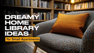 Designing the Dreamy Home Library for a Small Apartment Apartment HomeLibrary [upl. by Glynas206]