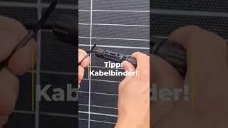 MC4 Stecker öffnen Trick BalkonSolar Deutschland [upl. by Thanasi]