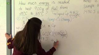 Specific Heat Example Problems [upl. by Dag612]