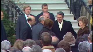 Cuts of Arrival Ceremony for General Secretary Mikhail Gorbachev on December 8 1987 [upl. by Eiliak]