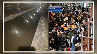 Eurostar cancels all todays trains after tunnel floods [upl. by Lorna]