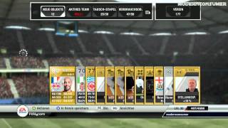 Fifa 12  Ultimate Team LP 16  März 4 Gold Packs Opening [upl. by Anelhtac121]