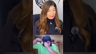 كنقطعوا la frange بوحدنا🤣💇🏻‍♀️ اكسبلور hair podcast beauty haircare hacks ترند hairstyle [upl. by Porche]