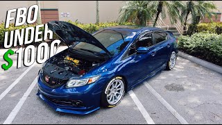 How I FBO My 9th Gen Si For CHEAP [upl. by Maryjane]