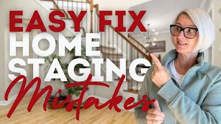 The 5 Home Staging MISTAKES That COST You Thousands [upl. by Amelus]