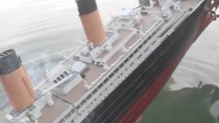 Model Titanic SPLITS 3 Portside highangle [upl. by Trawets]