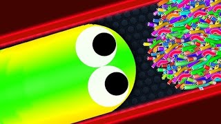 slither io Biggest snake 300 000 score Epic slitherio High score slither 150 [upl. by Aznaed794]