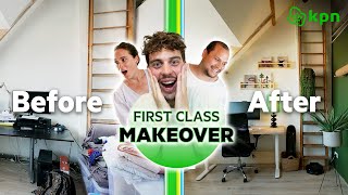 De VETSTE werkkamer van NEDERLAND🏡  First Class Makeover [upl. by Namwen]