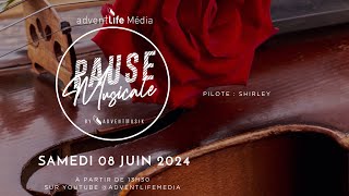 pause musicale du 08 Juin 2024 Pilote  Shirley [upl. by Ender574]