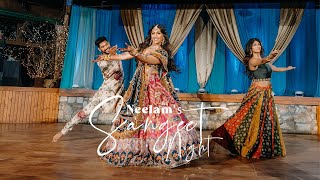 NEELAM WEDDING SANGEET BOLLYWOOD DANCE  Ghoomar Ghar More Pardesiya Chaka Chak Saami Dheeme [upl. by Dorree]