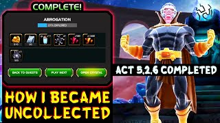 Marvel Contest of Champions How The Biggest Noob Became UNCOLLECTED Collector Fight and Act 52 [upl. by Robbie458]