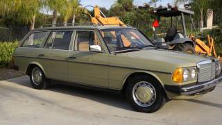 84 Mercedes Benz 300TD EURO Diesel 4 Speed W123 Station Wagon Break [upl. by Eedrahc220]