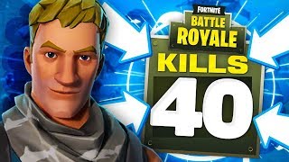 40 KILLS IN A Fortnite Battle Royale Match [upl. by Nnednarb953]