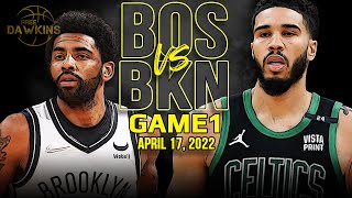 Boston Celtics vs Brooklyn Nets Game 1 Full Highlights 😱  2022 ECR1  FreeDawkins [upl. by Esinert]