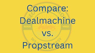 Compare Dealmachine Versus Propstream Which is the best tool for real estate investors [upl. by Gautea]