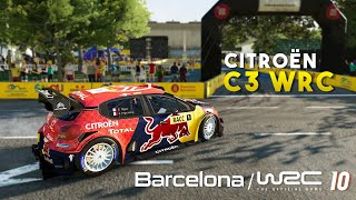 WRC 10  Citroën C3 WRC Barcelona  Logitech G29  4K [upl. by Adiehsar]