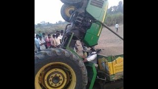 TRACTOR ACCIDENTS IN PUNJAB INDIA FULL VIDEO [upl. by Iralav357]