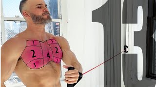 13 Resistance Band Chest Exercises and what Part of the Chest they Target  Attached [upl. by Elehcin]