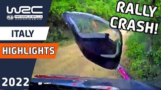 WRC Rally Highlights  Rally Italia Sardegna 2022  Saturday Afternoon [upl. by Brenna447]