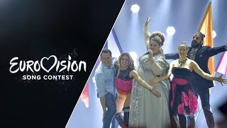 Bojana Stamenov  Beauty Never Lies Serbia  LIVE at Eurovision 2015 SemiFinal 1 [upl. by Cirone]