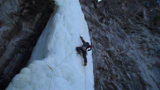 Ice Climbing Mean Green Cody WY [upl. by Ferde]