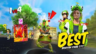 New S15 Booyah Pass with Best Bundle Funny Emote🤣 amp Many More 😏 Op 1 Vs 4 Gameplay 🎯 Free Fire [upl. by Eissat]