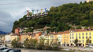 Grenoble  Auvergne Rhône Alpes region 4K [upl. by Weide727]