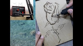 Tutorial de Pirografia en Madera Paso a Paso desde cero y Facil [upl. by Nodearb]