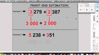 Front End Estimation [upl. by Nalehp]