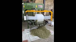 Silagefeed making machine feedmachinefoddercattelfarmingagrimachinesagriculturalsciencekvk [upl. by Crystal529]