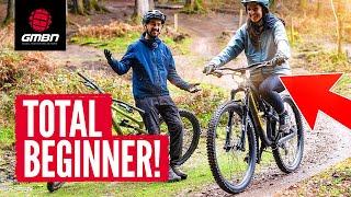 A Complete Beginner Tries Mountain Biking Will She Survive [upl. by Yesrod]