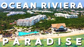 Ocean Riviera Paradise All Inclusive Resort Playa Del Carmen  Full Tour amp Day Pass [upl. by Alyahs726]