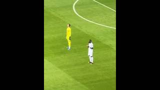 RUDIGER SHOW partie 3  Avec Courtois avant le coup denvoi du match [upl. by Lamok738]