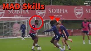 Raheem Sterlings Incredible Skills In Training Session [upl. by Adur]