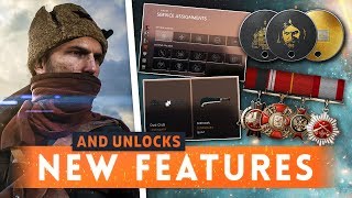 ► ALL NEW FEATURES AND UNLOCKS  Battlefield 1 In The Name Of The Tsar Patch [upl. by Ybbed]