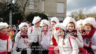 Unser Rosenmontagsumzug❤️🍭 [upl. by Nnylakcaj]