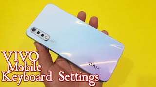 Vivo Mobile keyboard settings [upl. by Aanas334]