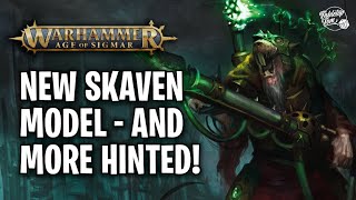 New Skaven Model Identified And More Hinted  Age of Sigmar [upl. by Ryun]