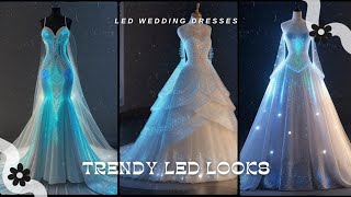 Luminous Love LED Wedding Dresses Illuminating Your Special Day [upl. by Nele]