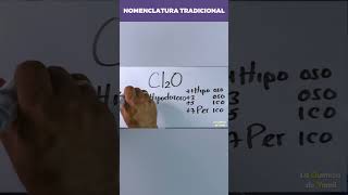 ¡Domina la Nomenclatura Tradicional de Todos los Óxidos del Cloro en 1 Minuto [upl. by Francene421]