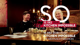 Trailer Kitchen Impossible – Kulinarischer Schlagabtausch hoch zwei  Am 1212 amp 1912 bei VOX [upl. by Bonnette]